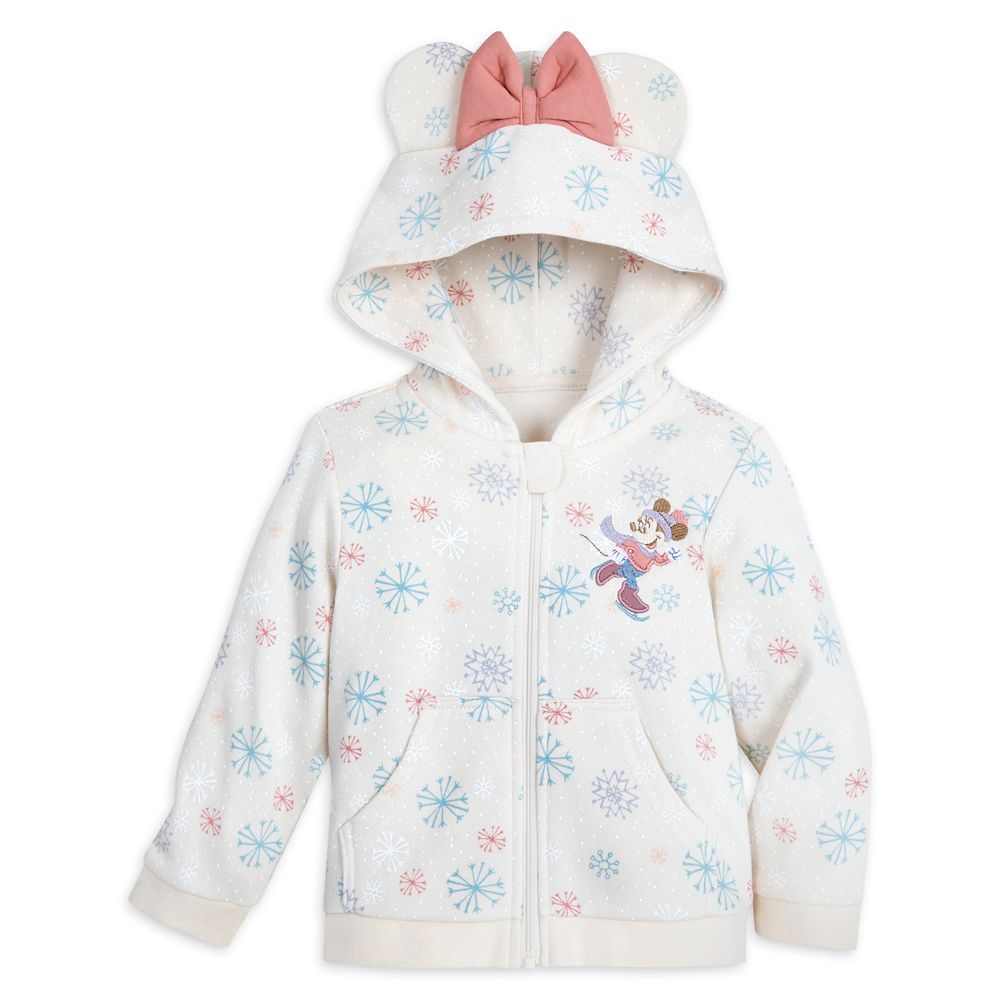 Minnie Mouse Holiday Homestead Zip Hoodie for Baby can now be purchased online
