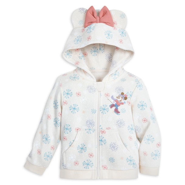 Minnie Mouse Holiday Homestead Zip Hoodie for Baby