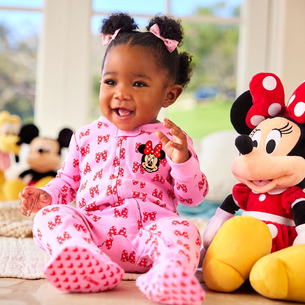 Minnie Mouse Stretchie Sleeper for Baby