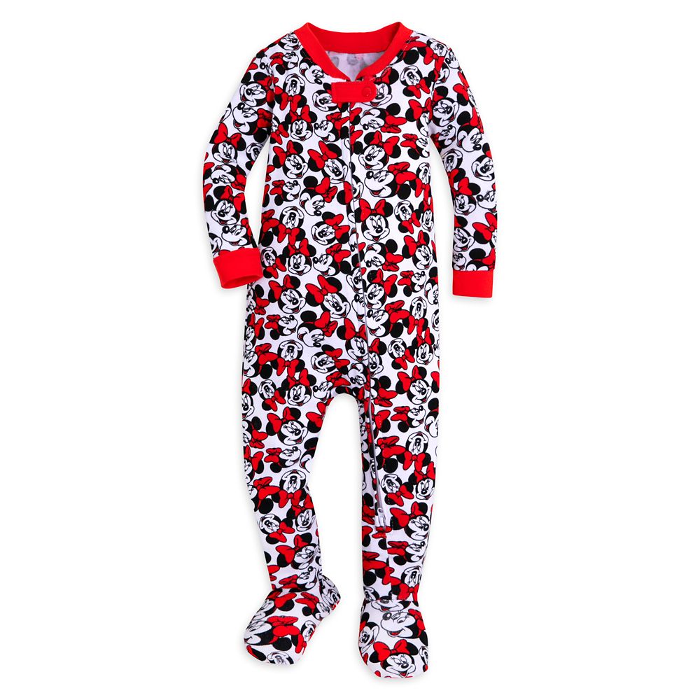 Minnie Mouse Long Sleeve Stretchie Sleeper for Baby is available online