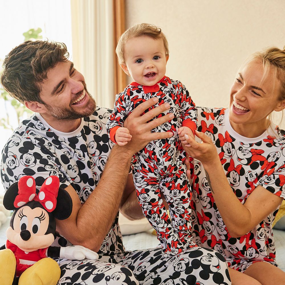 Minnie Mouse Long Sleeve Stretchie Sleeper for Baby