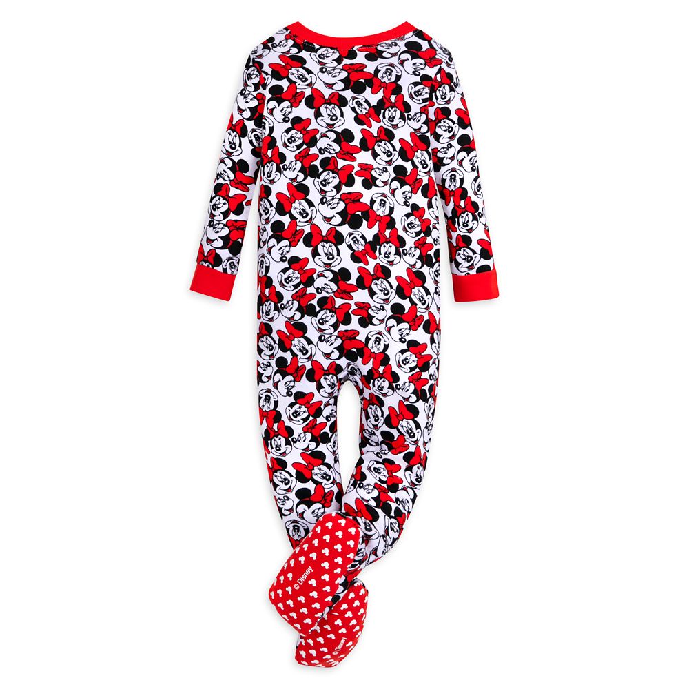 Minnie Mouse Long Sleeve Stretchie Sleeper for Baby