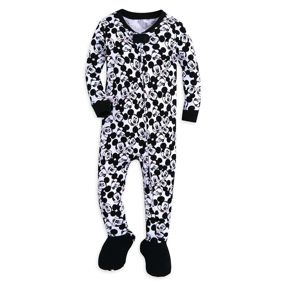 Mickey Mouse Long Sleeve Stretchie Sleeper for Baby | Disney Store