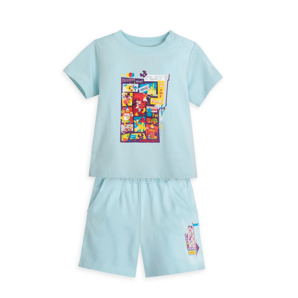 Mickey Mouse and Friends Play in the Park T-Shirt and Shorts Set for Baby – Walt Disney World released today