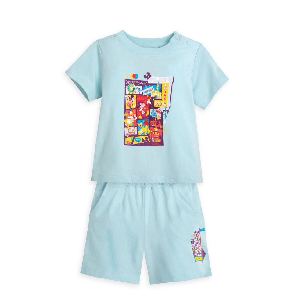 Mickey Mouse and Friends Play in the Park T-Shirt and Shorts Set for Baby – Disneyland is now available for purchase