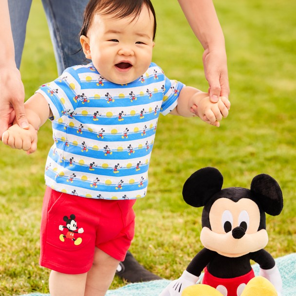 Mickey Mouse Summer T-Shirt and Shorts Set for Baby
