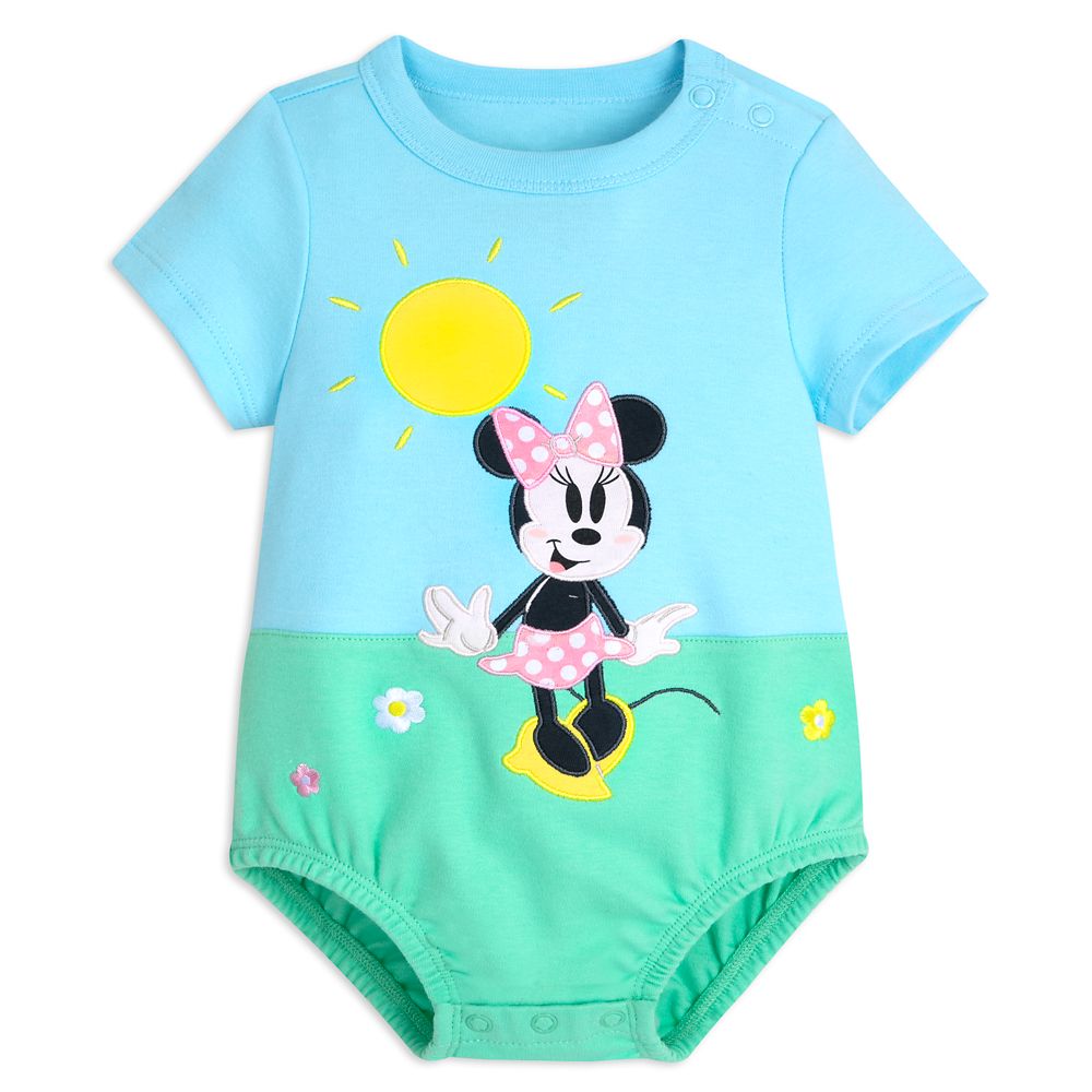 Minnie Mouse Summer Bodysuit for Baby