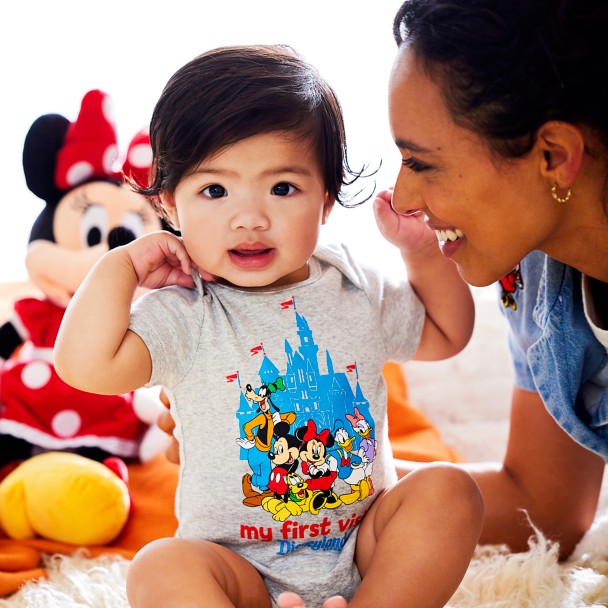 Mickey Mouse and Friends ''My First Visit'' Bodysuit for Baby – Disneyland