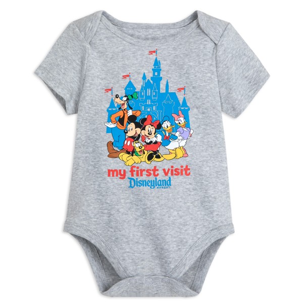 Mickey Mouse and Friends ''My First Visit'' Bodysuit for Baby – Disneyland