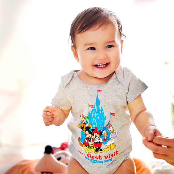 Mickey Mouse and Friends ''My First Visit'' Bodysuit for Baby – Walt Disney World