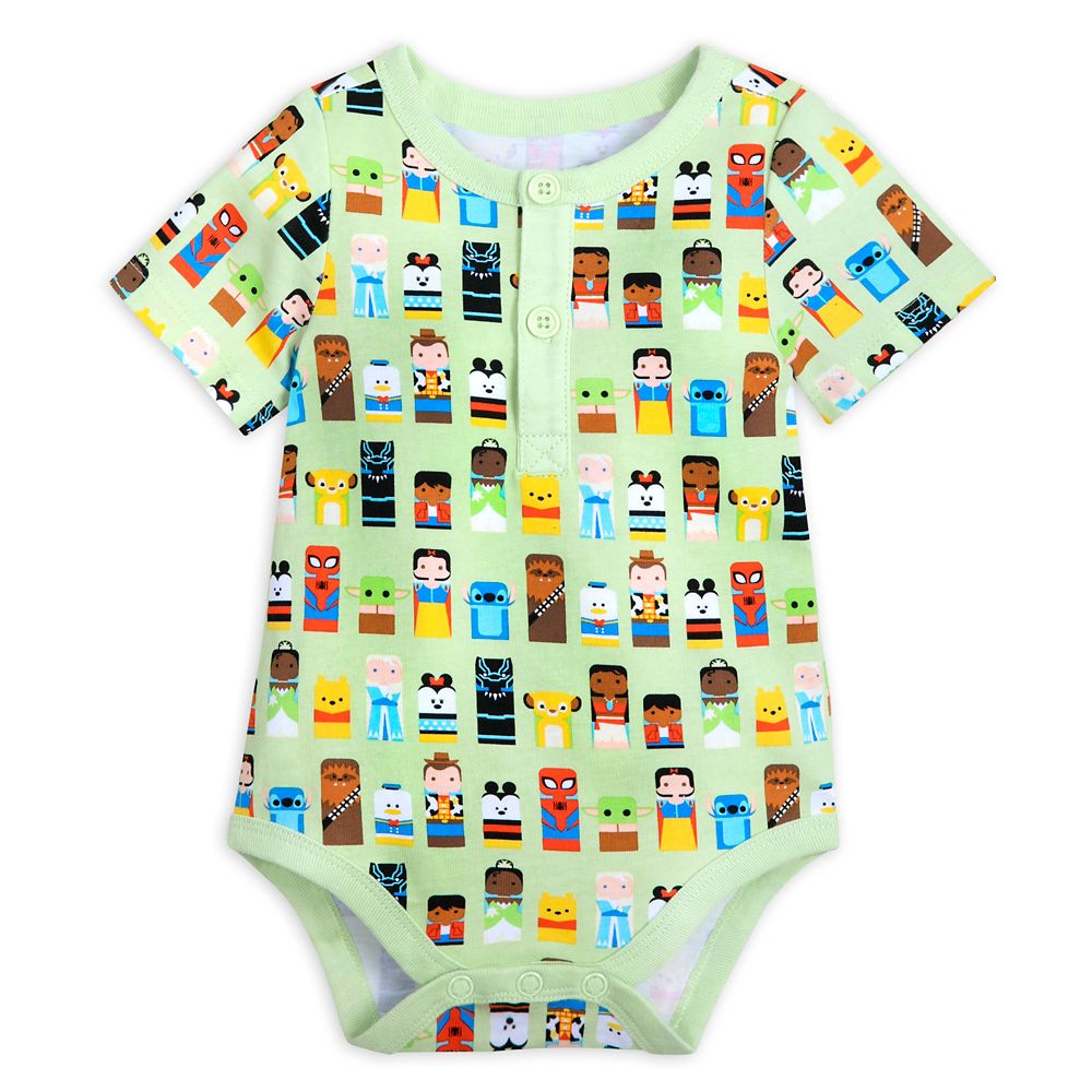 Disney100 Unified Characters Bodysuit for Baby here now