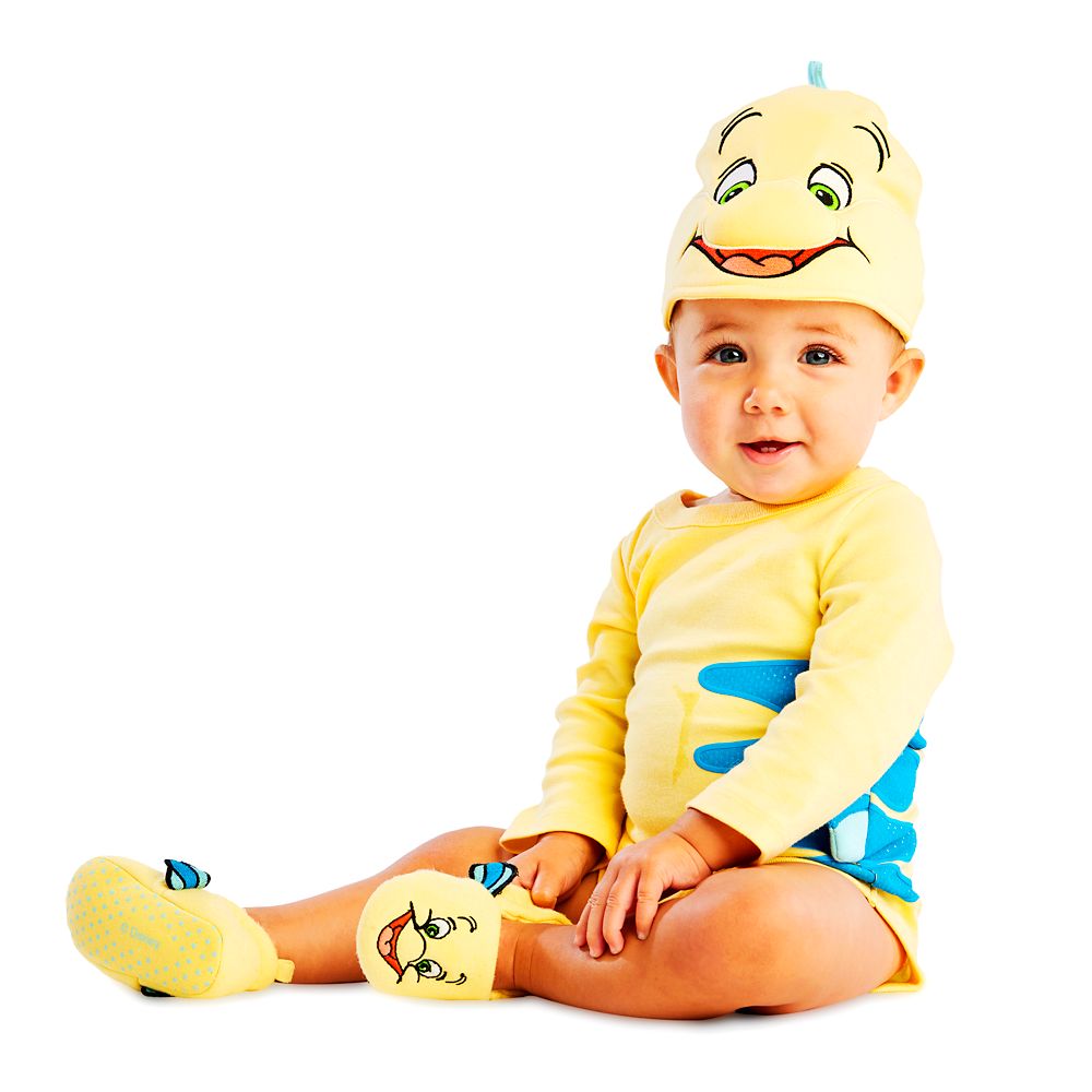 Flounder Costume Bodysuit for Baby – The Little Mermaid now available online
