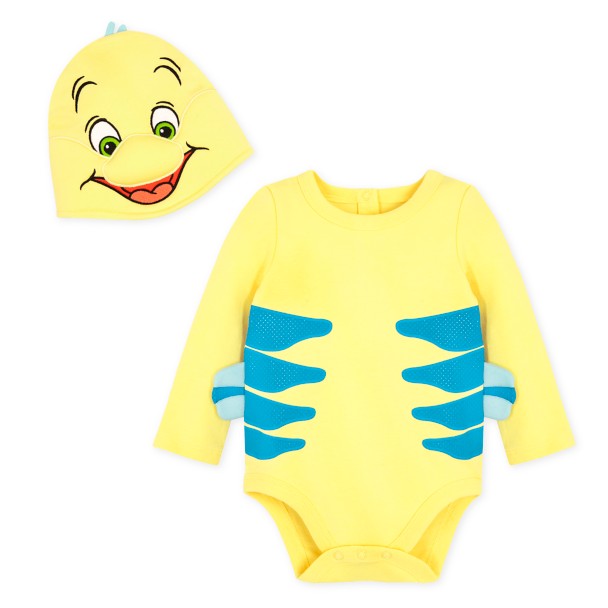 Flounder Costume Bodysuit for Baby – The Little Mermaid