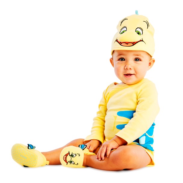 Flounder Costume Bodysuit for Baby – The Little Mermaid