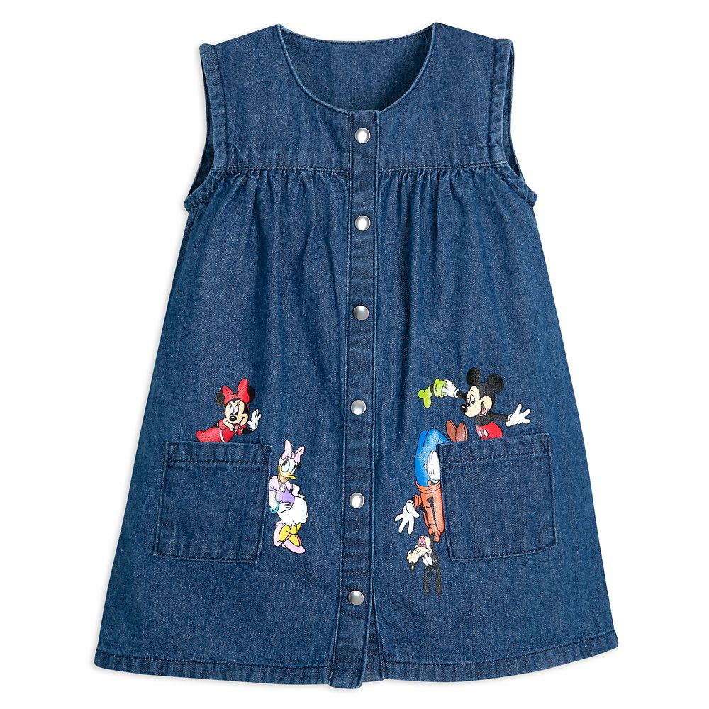 Mickey Mouse and Friends Denim Dress for Baby