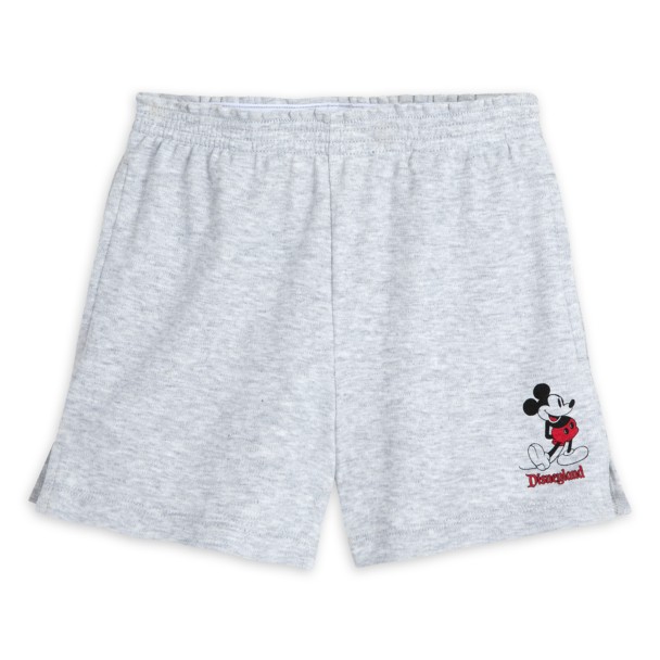 Mickey Mouse Standing Family Matching Shorts for Girls – Disneyland – Gray