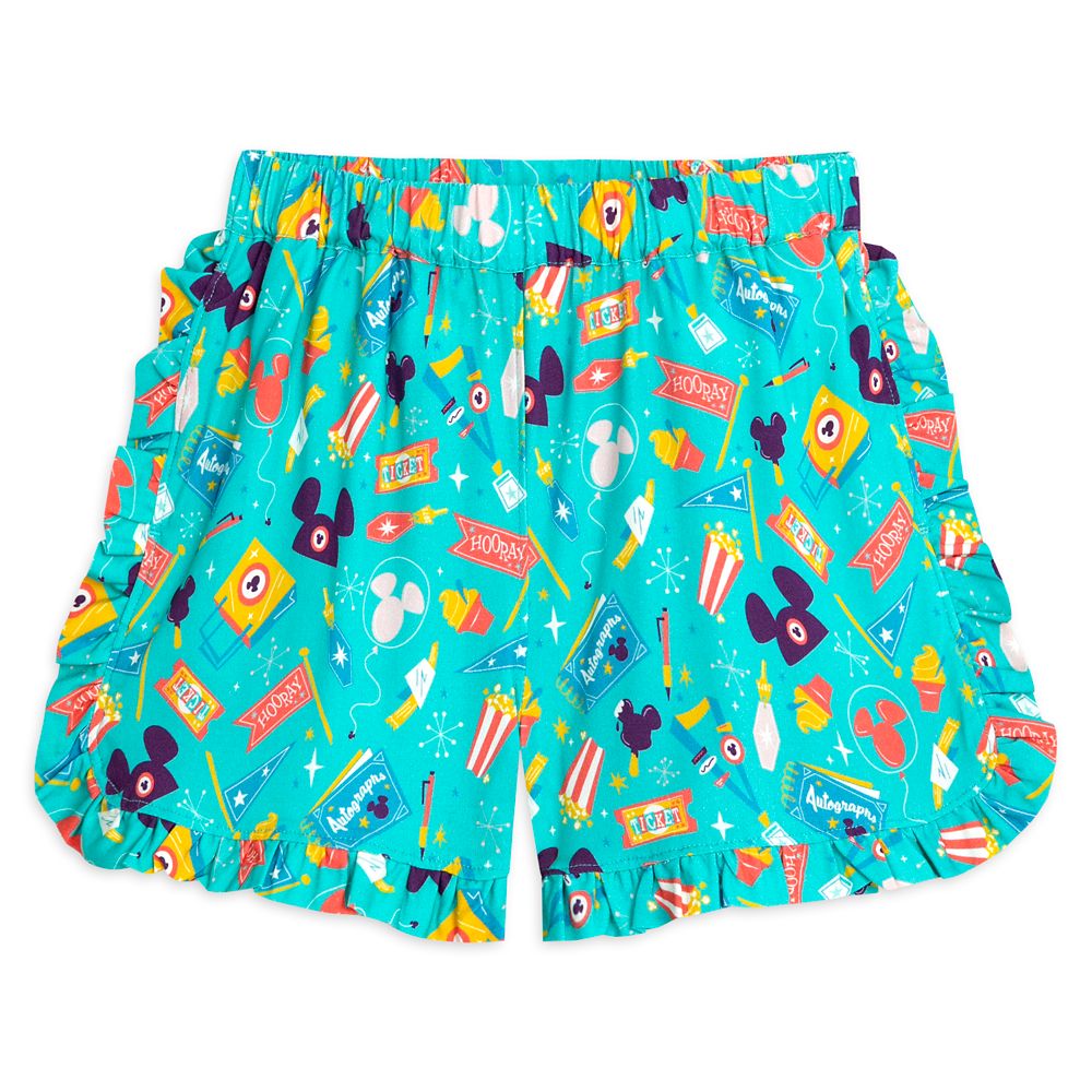 Mickey Mouse Play in the Park Shorts for Girls can now be purchased online