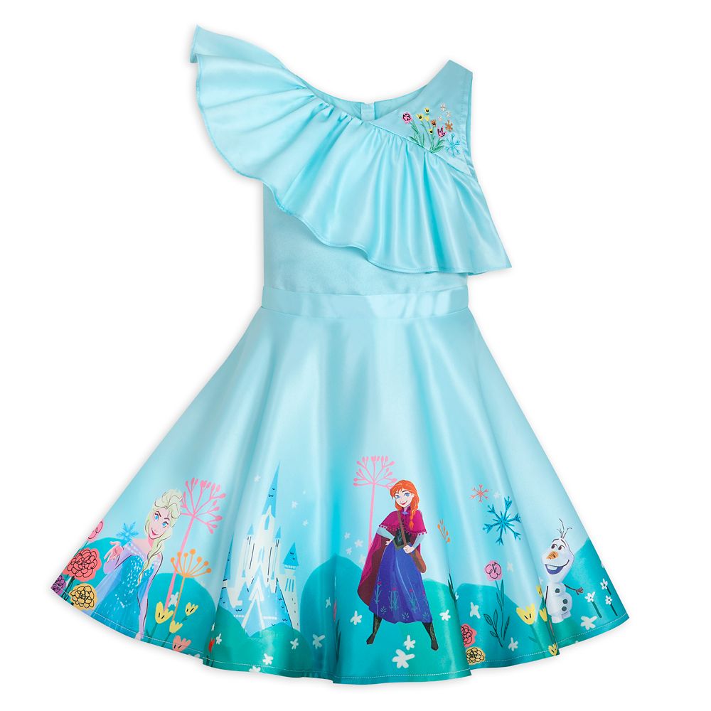 Disney Frozen Elsa Ice Dress Looking Down Women's T-Shirt 