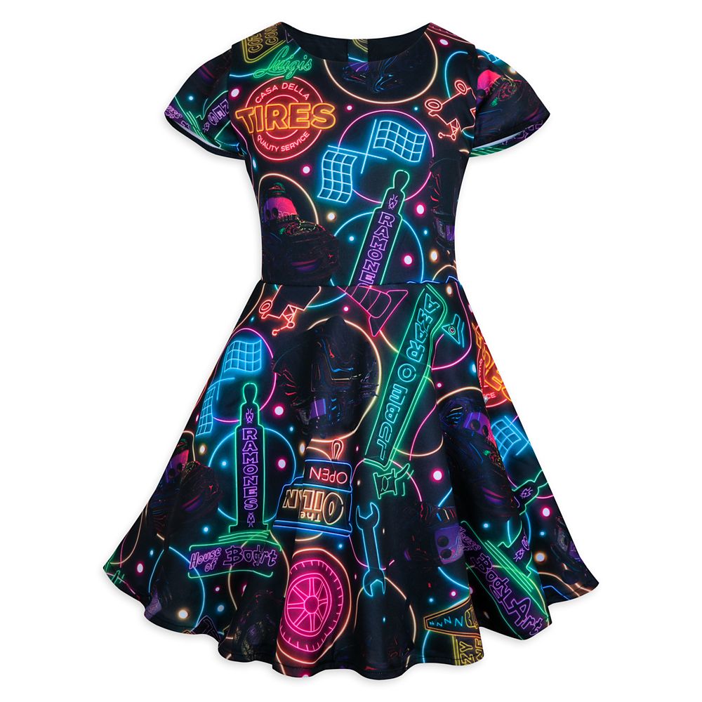Cars Land Neon Lights Dress for Girls – Purchase Online Now