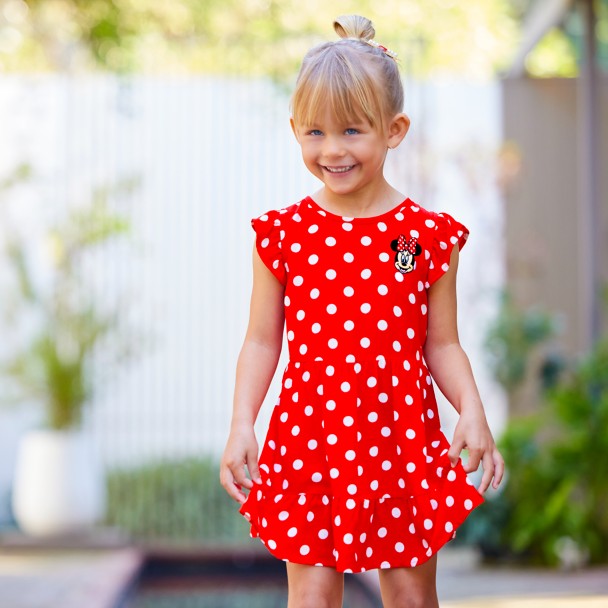 Minnie Mouse Polka Dot Dress for Kids
