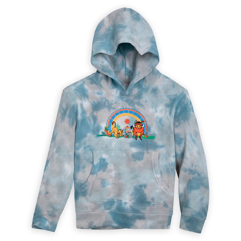 The Lion King Tie-Dye Pullover Hoodie for Kids is available online for purchase