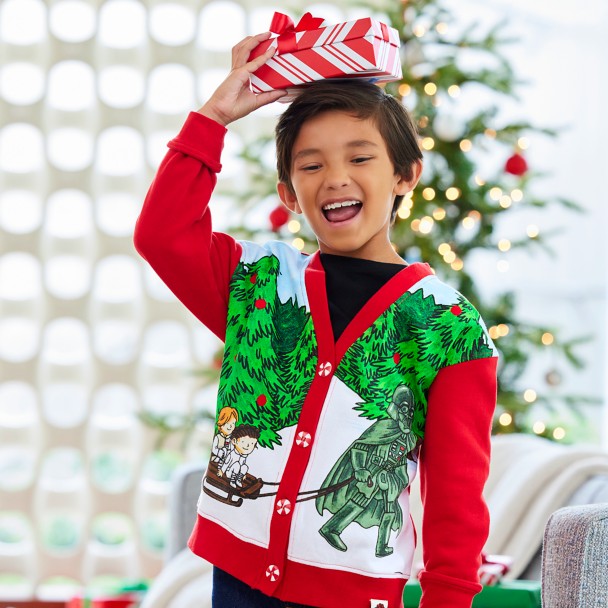 Star Wars Holiday Cardigan Sweater for Kids