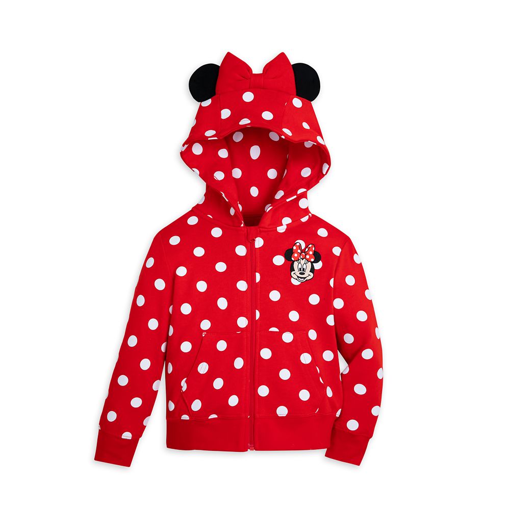 Minnie Mouse Zip Hoodie for Kids | Disney Store
