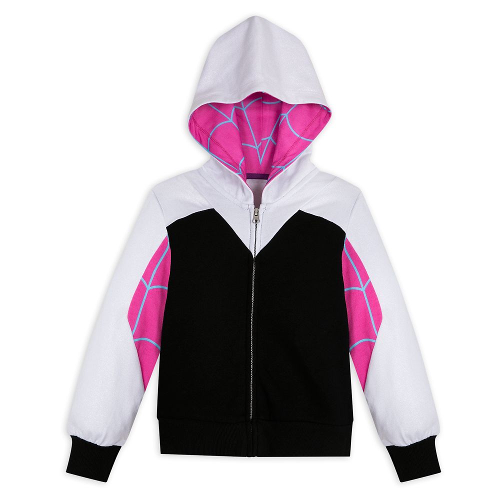 Ghost-Spider Costume Zip Hoodie for Kids now available online