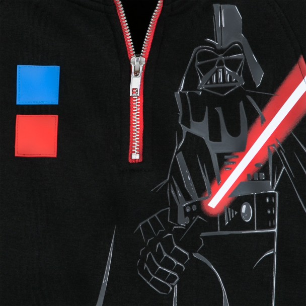 Proporcional jueves He aprendido Darth Vader Half Zip Fleece Hoodie for Kids – Star Wars | shopDisney