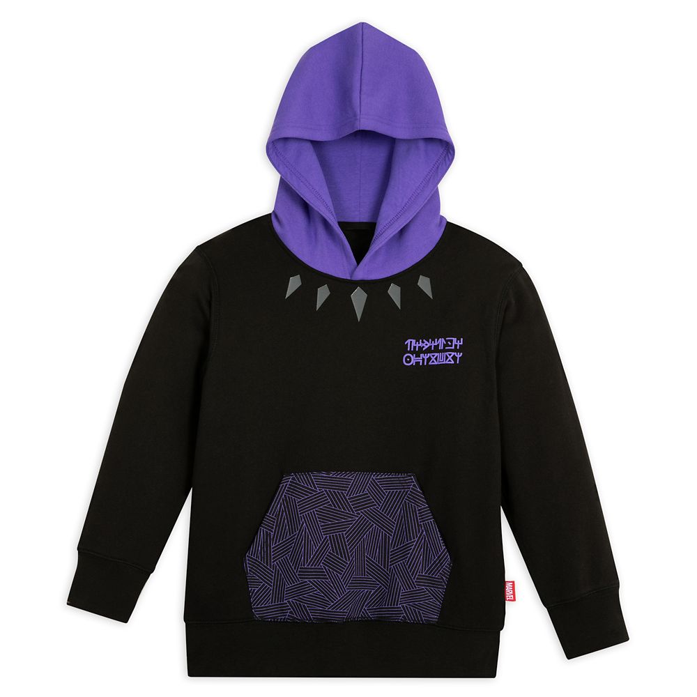 Black Panther Pullover Hoodie for Kids here now