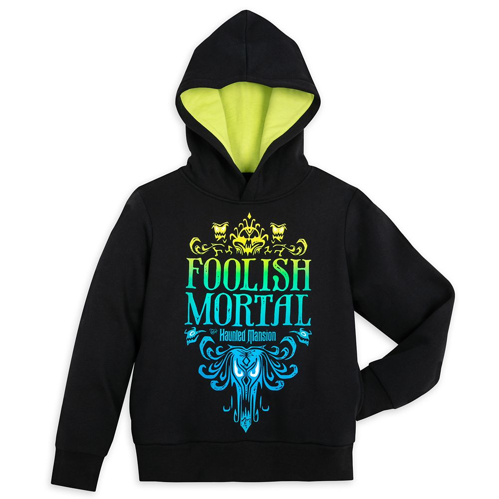 The Haunted Mansion Foolish Mortal Pullover Hoodie for Kids Official shopDisney