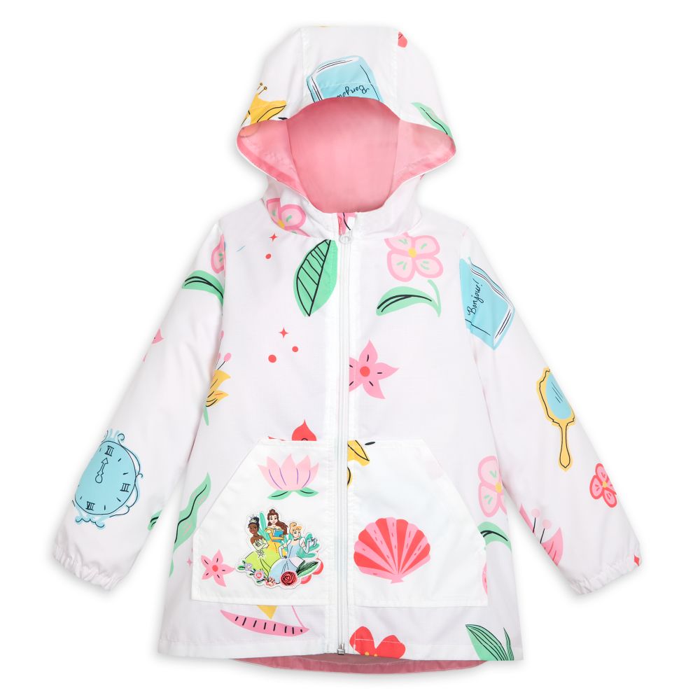 Disney Princess Hooded Rain Jacket for Girls Disney Store