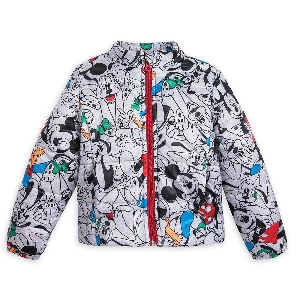 Mickey Mouse and Friends Lightweight Puffy Jacket for Kids can now be purchased online