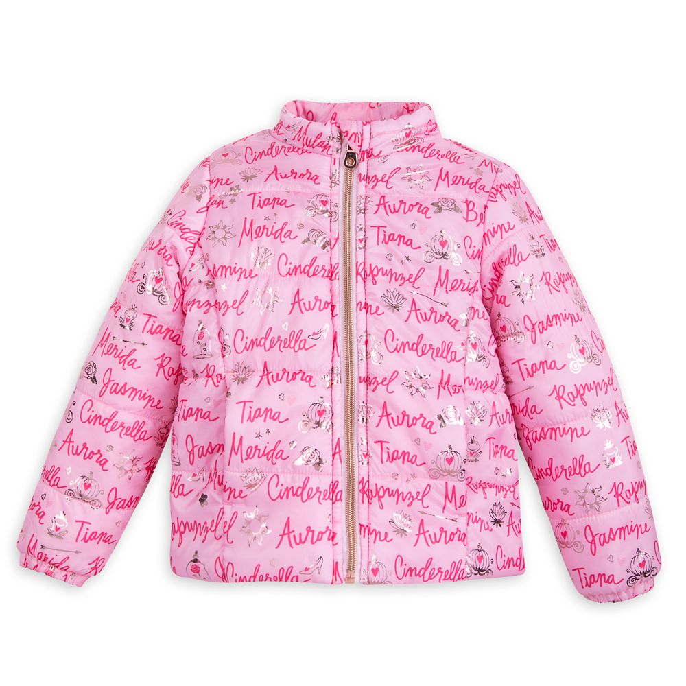 Disney Princess Lightweight Puffy Jacket for Kids is available online for purchase