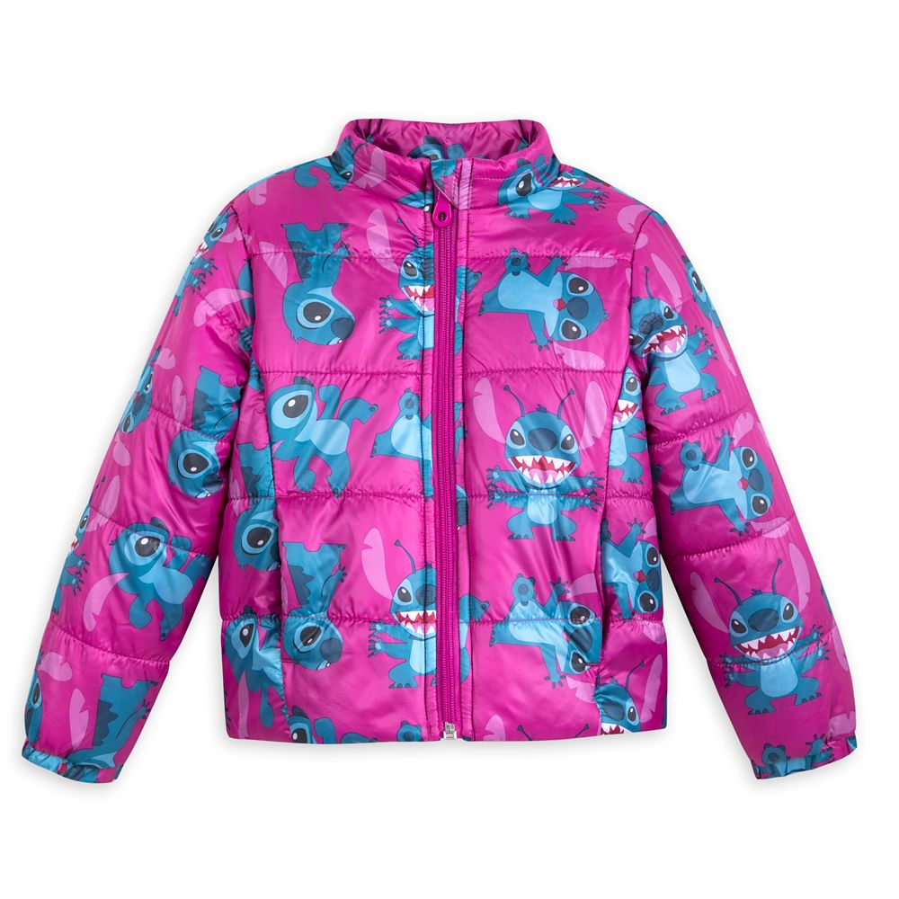 Disney Stitch Lightweight Puffy Jacket for Kids - Official shopDisney