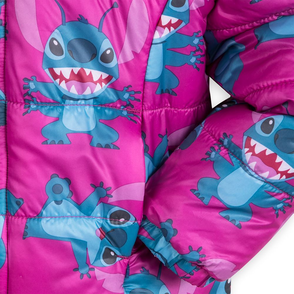 Stitch Lightweight Puffy Jacket for Kids