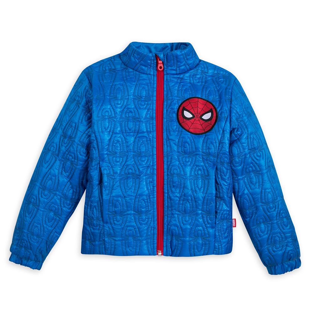Spider-Man Lightweight Quilted Jacket for Kids – Buy It Today!