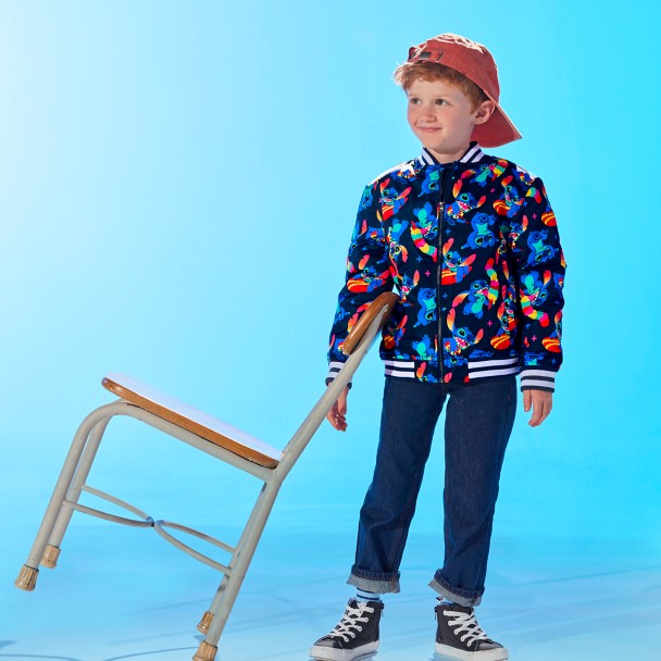 Stitch Varsity Jacket for Kids – Lilo & Stitch