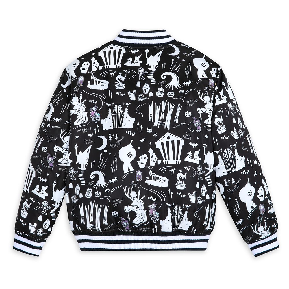 The Nightmare Before Christmas Varsity Jacket for Kids