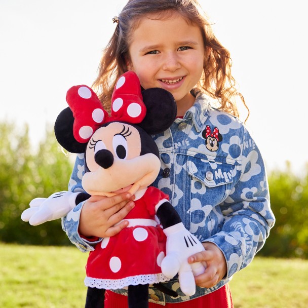 Minnie Mouse Floral Denim Jacket for Girls