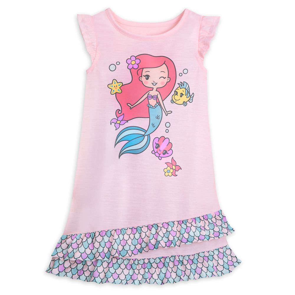 Ariel and Flounder Nightshirt for Girls – The Little Mermaid was released today