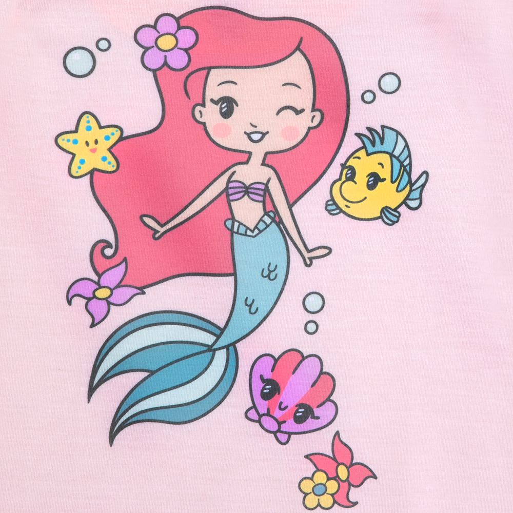 Ariel and Flounder Nightshirt for Girls &ndash; The Little Mermaid