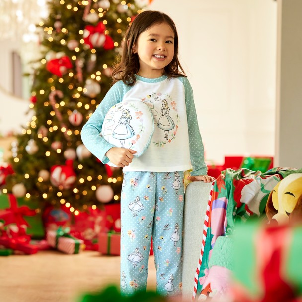 Alice Pajama and Pillow Set for Girls
