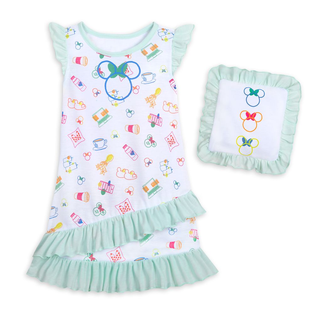 Minnie Mouse Icon Nightgown and Pillow Set for Girls now available