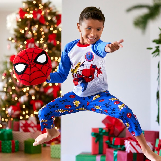 Spider-Man Pajama and Pillow Set for Boys