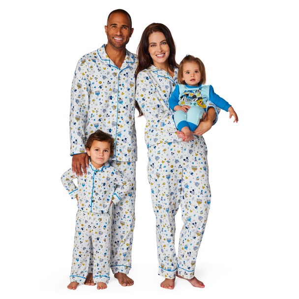 Mickey Mouse and Friends Hanukkah Holiday Family Matching Sleep