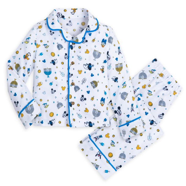 Mickey Mouse and Friends Hanukkah Holiday Family Matching Sleep Set for ...