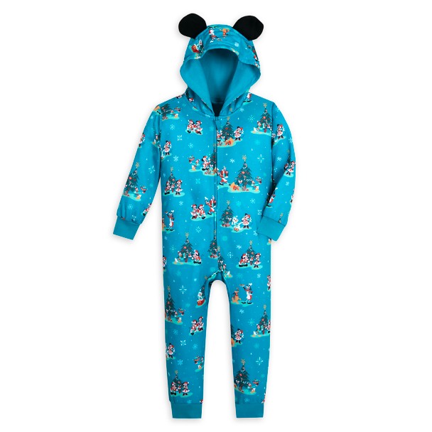 Mickey Mouse and Friends Holiday Family Matching Hooded Coverall for Kids