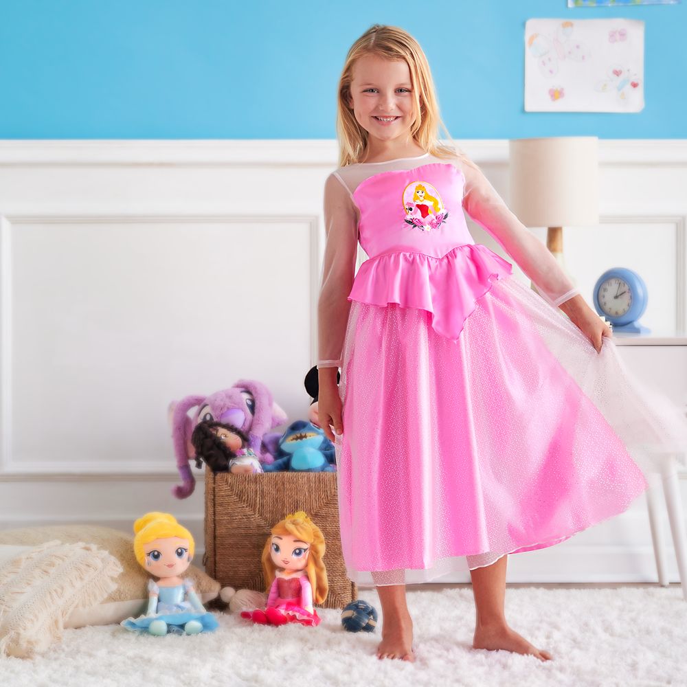 Aurora Nightgown for Girls – Sleeping Beauty