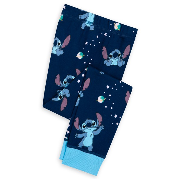 Disney's Lilo & Stitch Women's Long Sleeve Pajama Top & Joggers Sleep Set